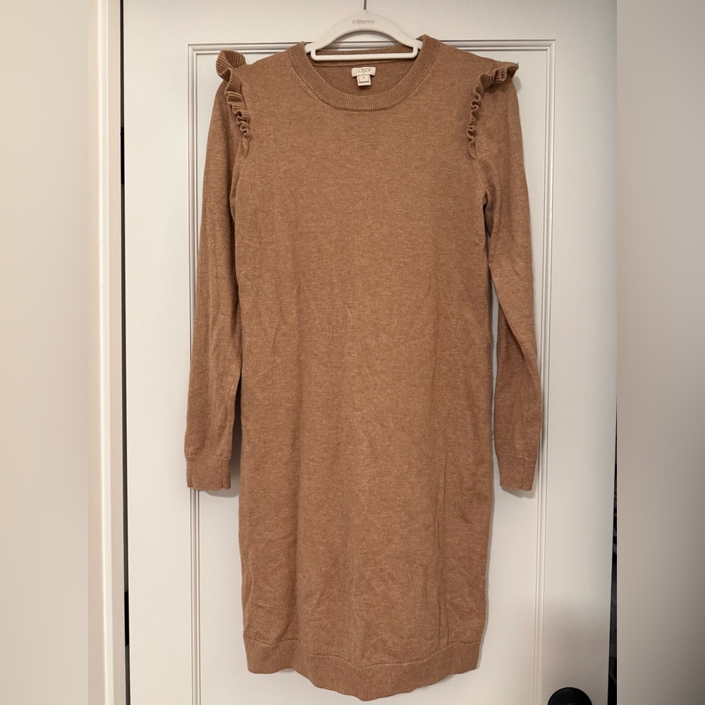 J. Crew Camel Knit Sweater